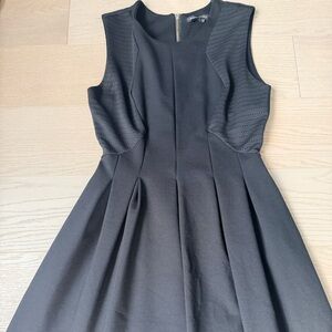 BCBGMaxAzria Black Fit-and-Flare Mini Dress